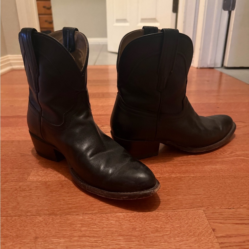 Tecovas The Lucy black leather boots 10 - Picture 4 of 9